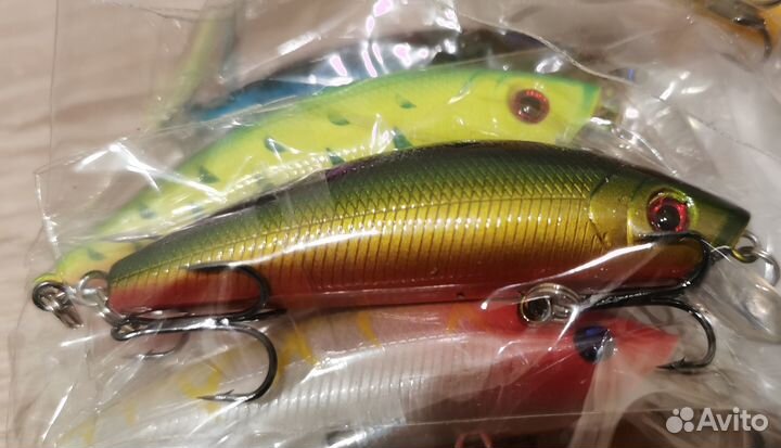 Набор воблеров 7,8 гр. 7,0 см 8 штук