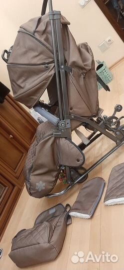 Коляска прогулочная зимняя