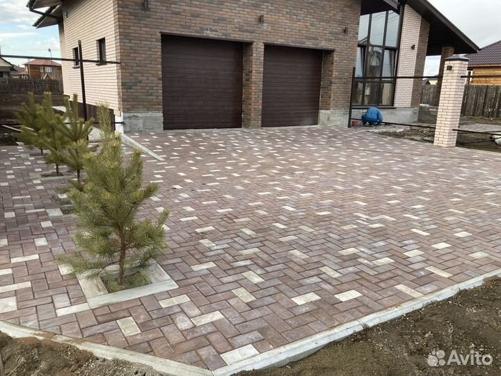 Тротуарная плитка, брусчатка