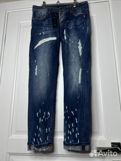 Dsquared2 Paint Distressed Skinny Jeans