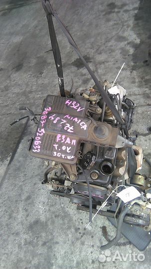 Двигатель mitsubishi minica H32A 3G83