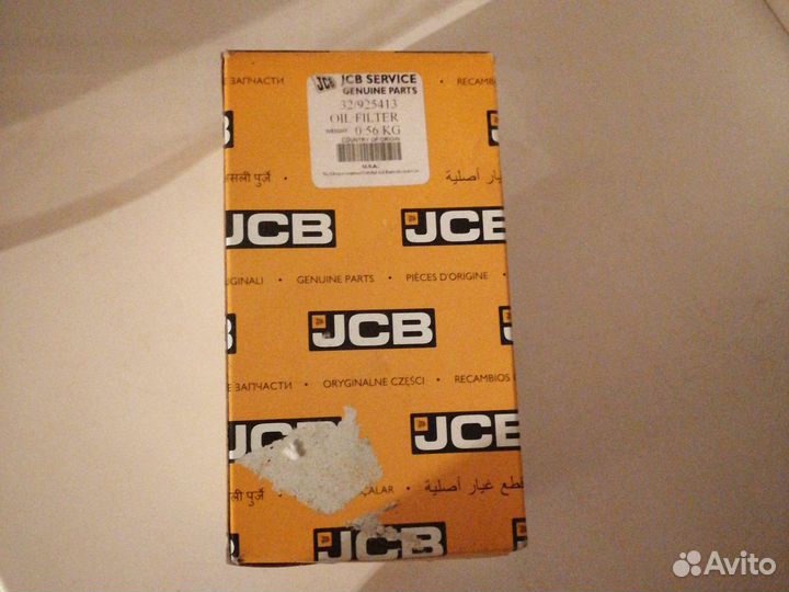 Масляный фильтр двигателя JCB 32/925413