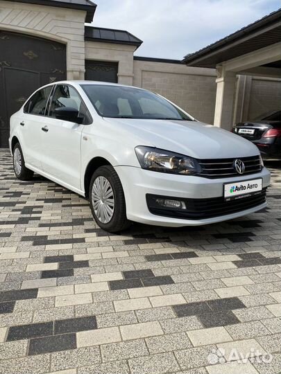 Volkswagen Polo 1.6 AT, 2018, 126 500 км