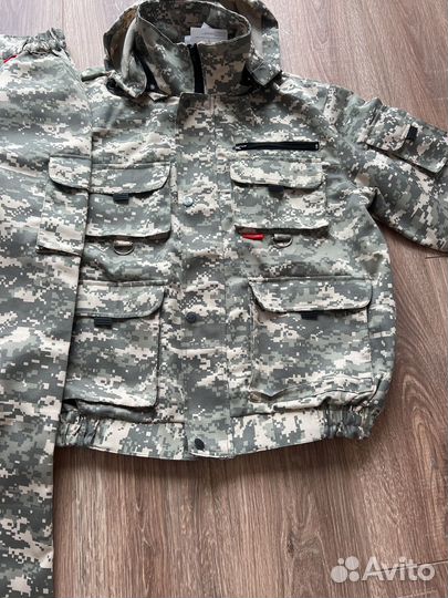 Костюм летний Байкал Пустыня (серый пиксель)