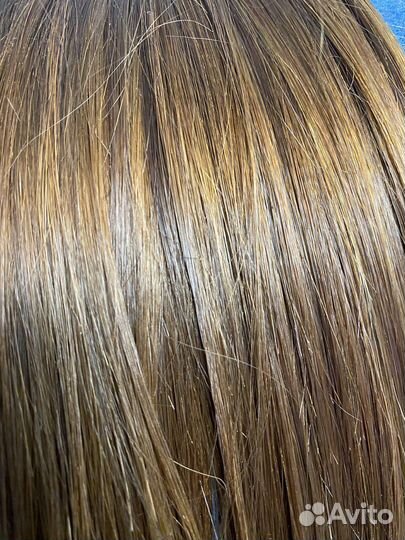 Волосы для наращивания 55 см микрокапсулы