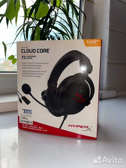 Игровые наушники HyperX Cloud Core 7.1