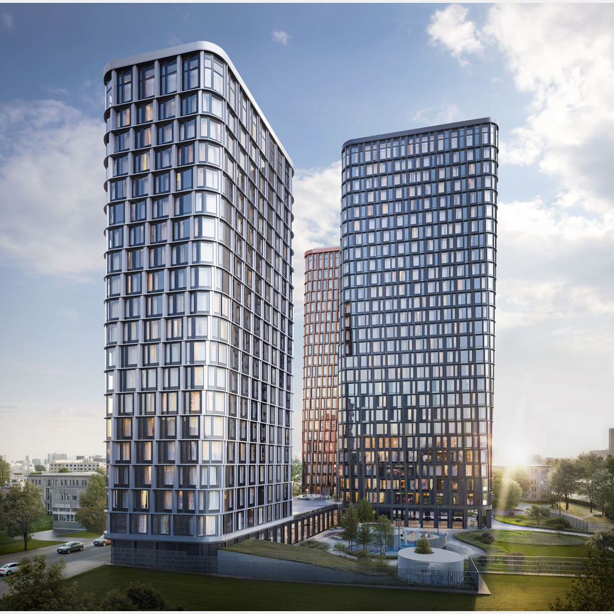 2-к. квартира, 73,2 м², 17/23 эт.