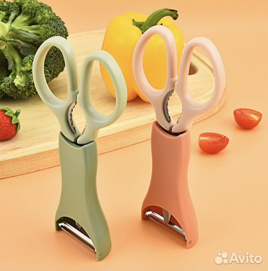 Комплект ножницы и овощечистка