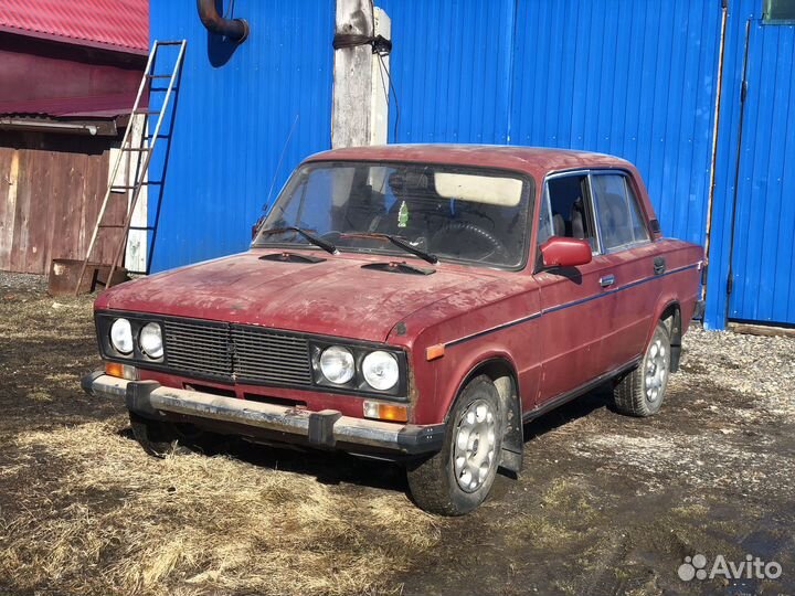 ВАЗ 2106 1.6 МТ, 1978, битый, 66 666 км