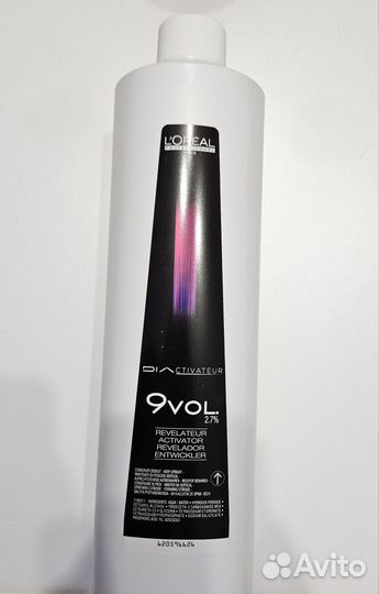 Окислитель Loreal professionnel + краска для волос