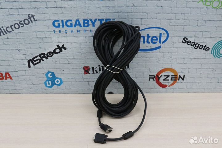 Кабель соединительный VGA - VGA 20 м