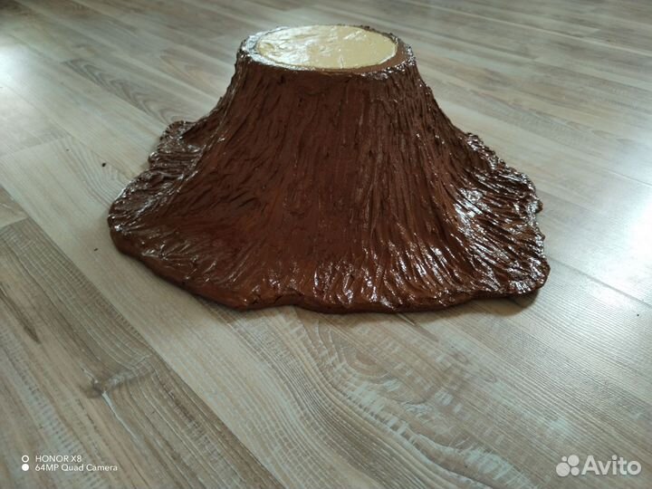 Напольная подставка для цветка ручная работа