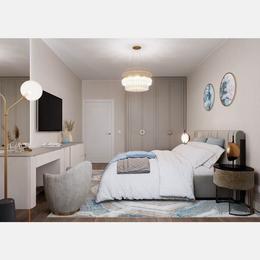 1-к. квартира, 33,2 м², 17/20 эт.