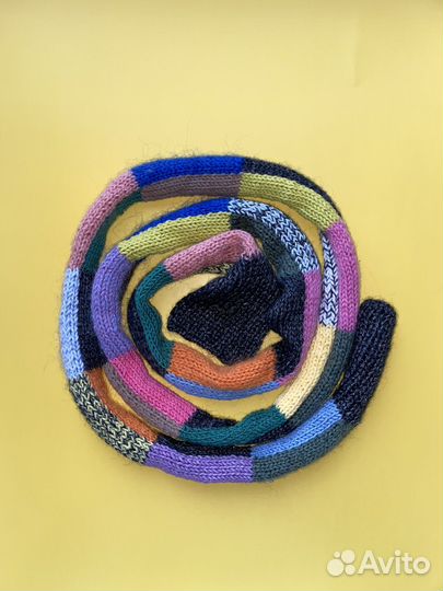 Шарф вязанный ручной работы