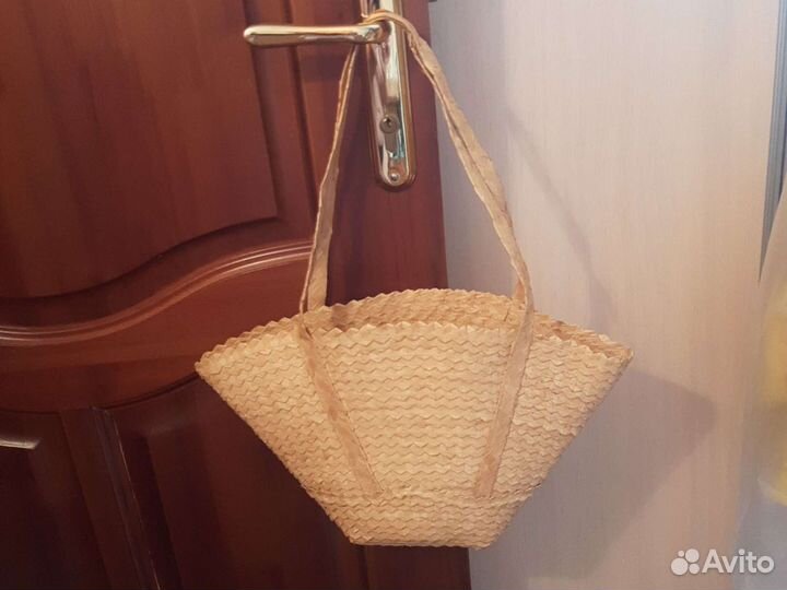 Cумка плетёная корзиночка