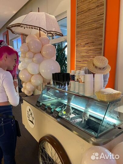 Шоколадный фонтан мороженое вата попкорн etc