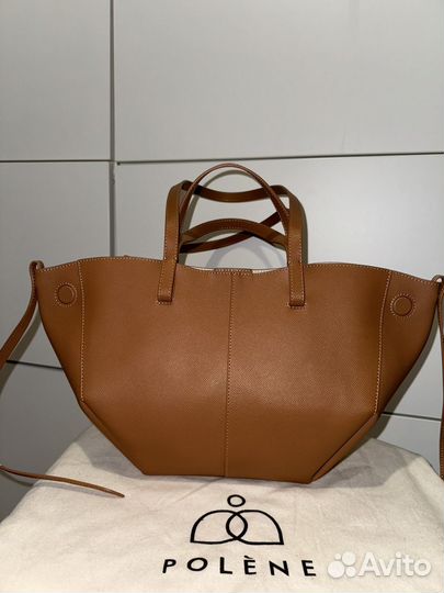 Cумка polene cyme mini camel