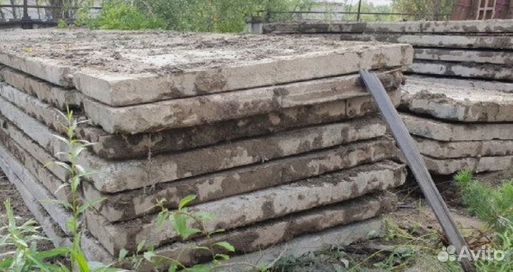 Плита дорожная 6000Х2000мм 2 сорт