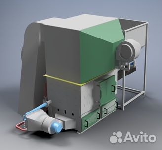 Горелка GRV 2500 кВт с искрогасителем для суш. бар