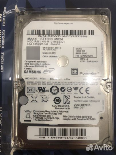 Ssd 1000gb от Samsung