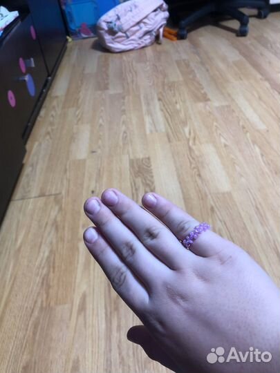 Колечко из бисера