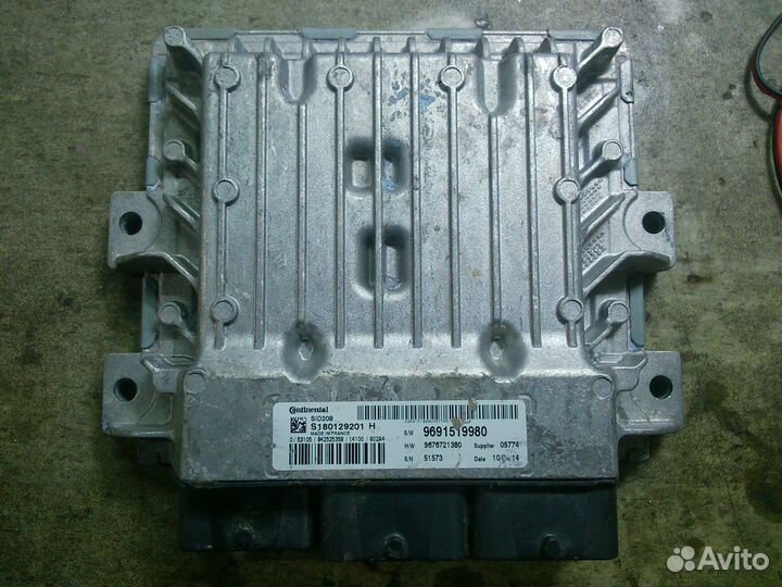 Блок эбу sid208 Боксер Джампер под ключ