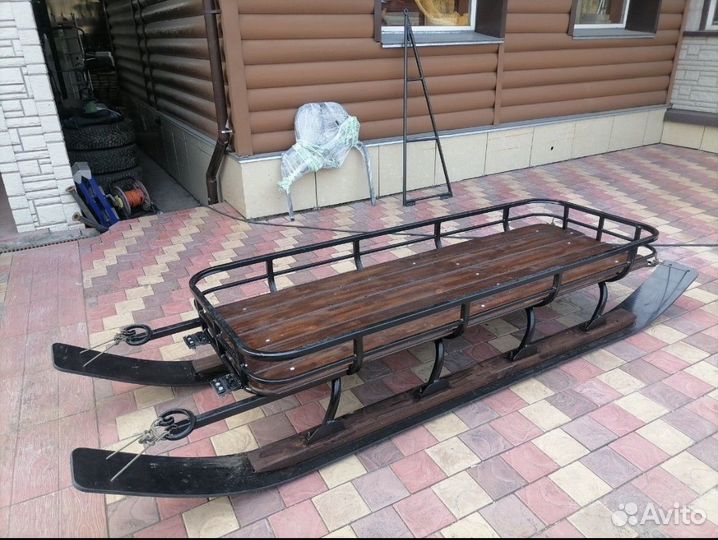 Сани для снегохода