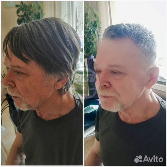 Парикмахер пожилым. Стрижка пенсионеров. Выезд