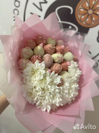 Съедобные букеты, подарочные наборы и боксы