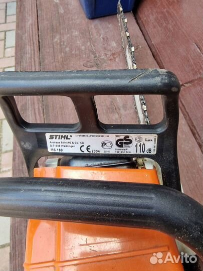 Бензопила штиль 180 бу