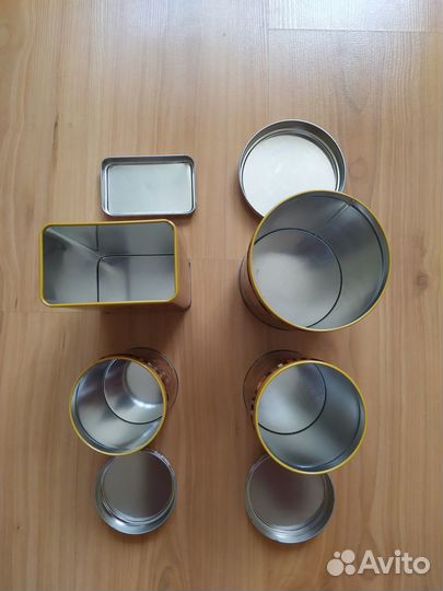 Жестяные банки. Банки для хранения