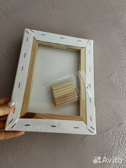 Холст на подрамнике грунтованный