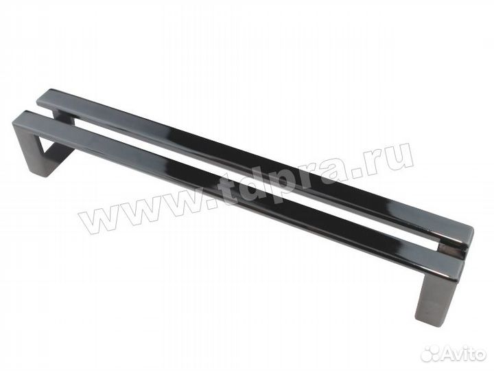 Ручка-скоба 160 мм черный хром S-2351-160 BN