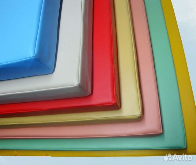 Мат гимнастический 1х1х0.1 м складной