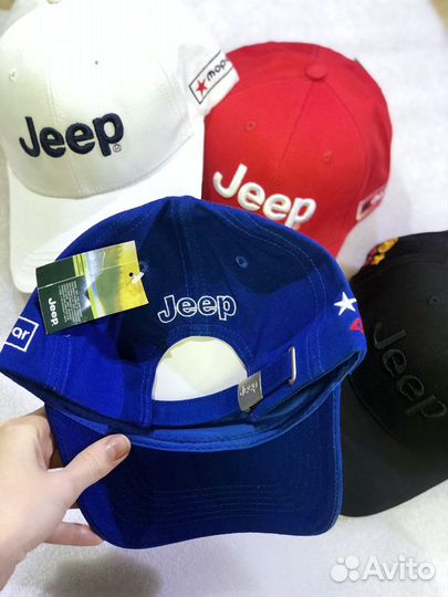 Бейсболка с лого Jeep