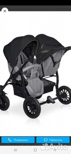 Коляска 2 в 1 riko basic saxo