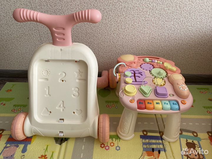 Ходунки каталка 3 в 1