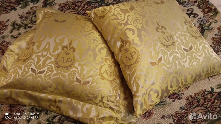 Новый набор золотых подушек Alfredo Pauly Германия