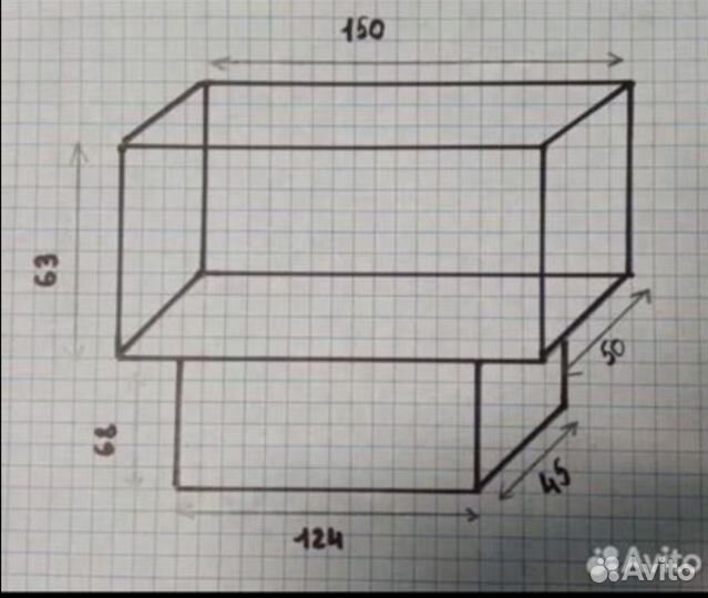 Тумба под аквариум 300/450литров