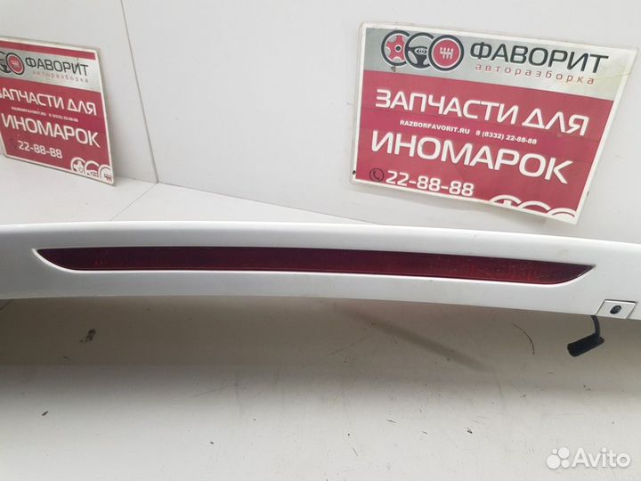 Спойлер (крышки багажника) (Zotye T600)