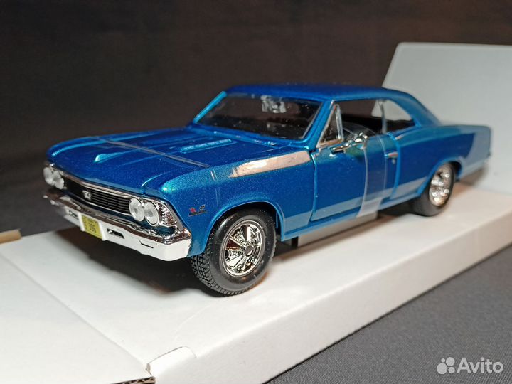 Модель Chevrolet Chevelle SS 396 1966 1:24 Maisto