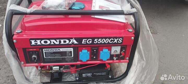 Генератор бензиновый 5 квт