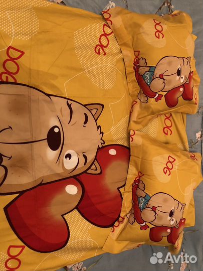 Одеяло+постельное