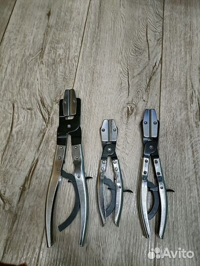 Щипцы для зажима шлангов (патрубков). Комплект 3шт