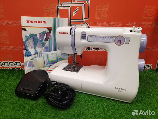 Швейная машина Family Gold Line 2014