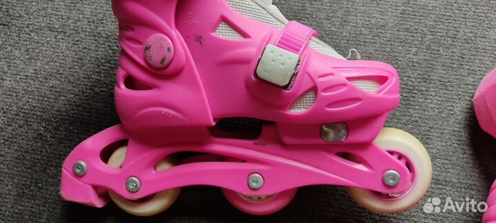 Роликовые коньки детские раздвижные 28-31