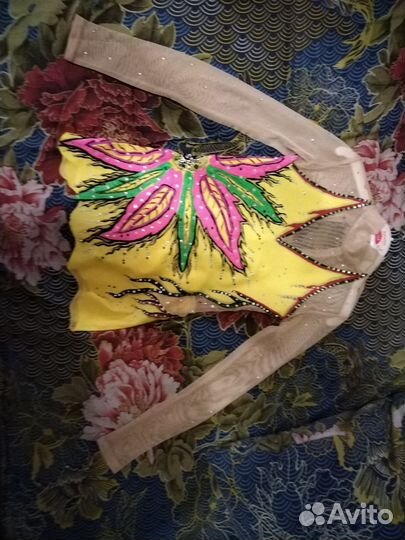 Купальник гимнастический для выступлений 122