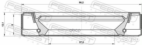 Сальник передн полуоси mercedes W204/205/212/22