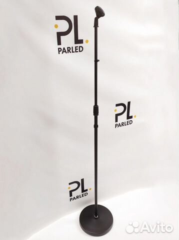 Стойка микрофонная прямая на круглом основании