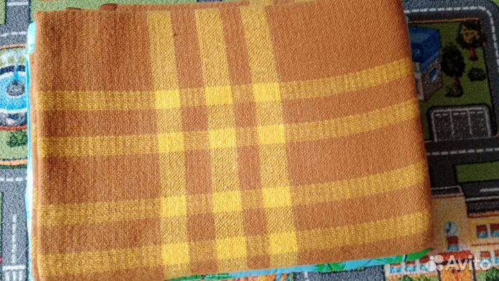 Одеяло шерстяное бу